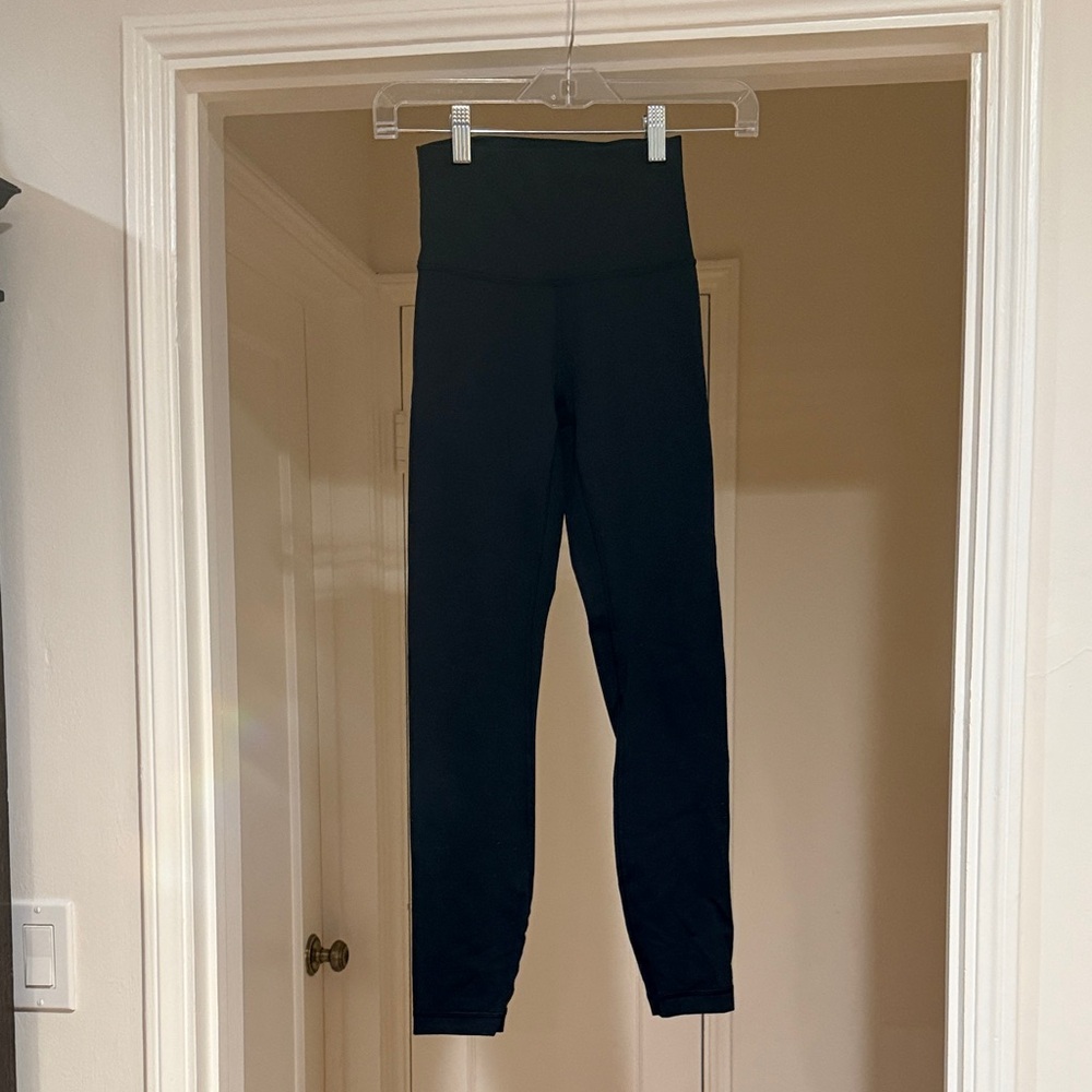 Lululemon Athletica Original Luon Wunder Under 25” leggings, size 2, black
